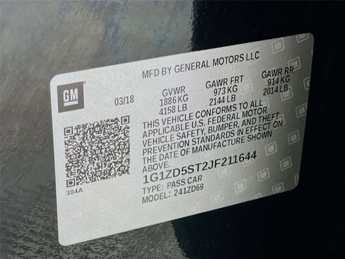 Used 2018 Chevrolet Malibu LT w/ Leather Package image 36