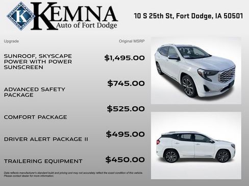 Used 2018 GMC Terrain Denali w/ Advanced Safety Package image 4