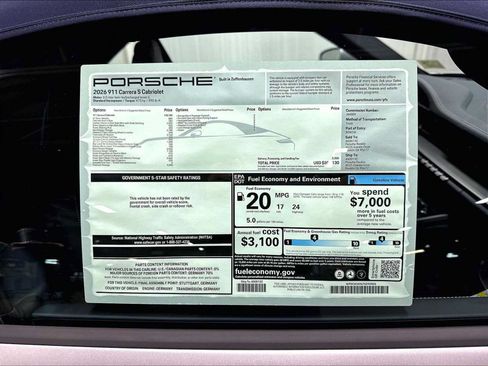 Used 2026 Porsche 911 Carrera S RWD image 32