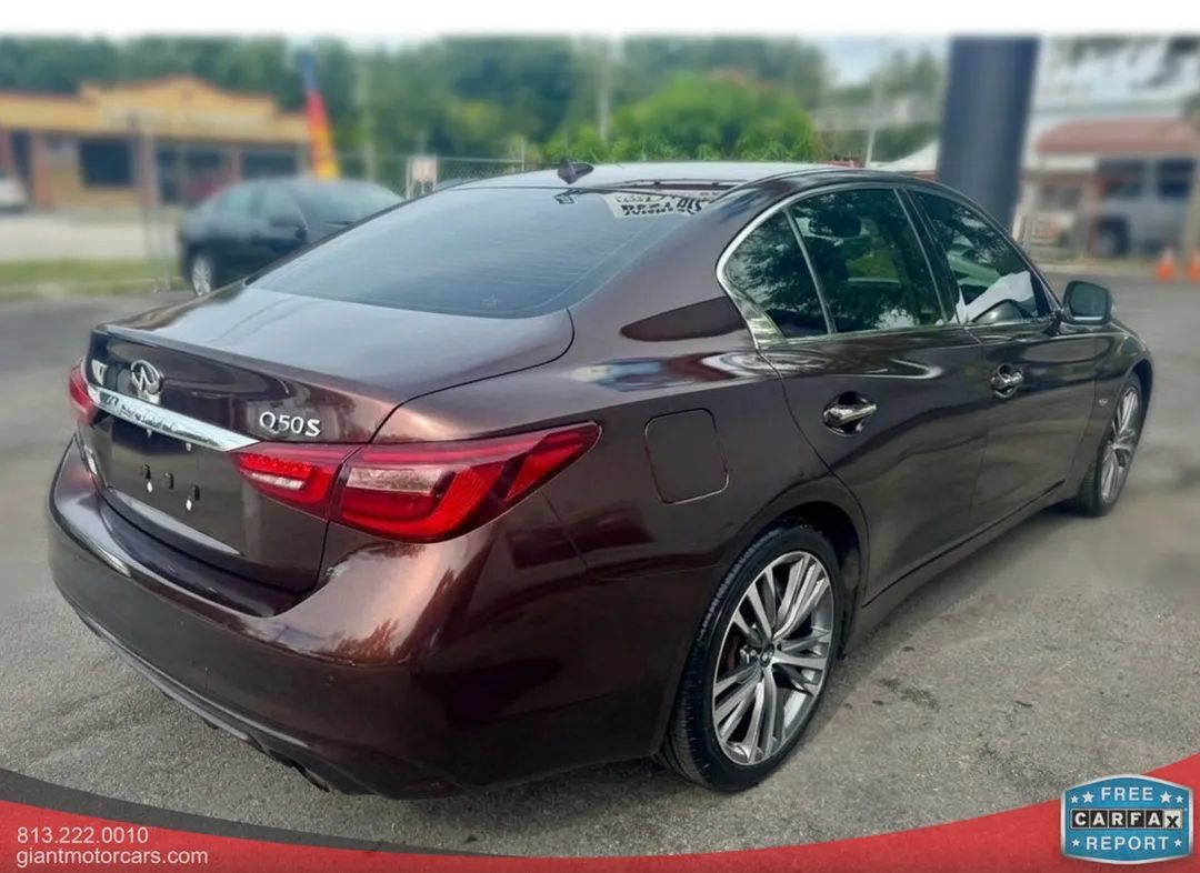 Used 2018 INFINITI Q50 Luxe AWD/4WD image 5