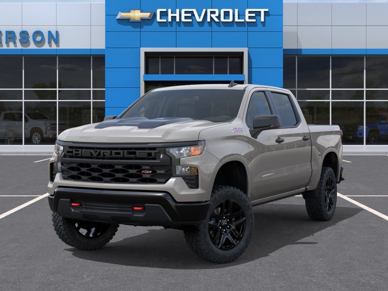New 2026 Chevrolet Silverado 1500 Custom Trail Boss w/ LPO, Dark Essentials Package AWD/4WD image 8