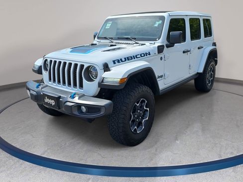 Used 2023 Jeep Wrangler Unlimited Rubicon 4xe w/ Cold Weather Group image 1