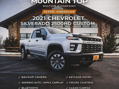 Used 2021 Chevrolet Silverado 2500 Custom w/ Snow Plow Prep/Camper Package