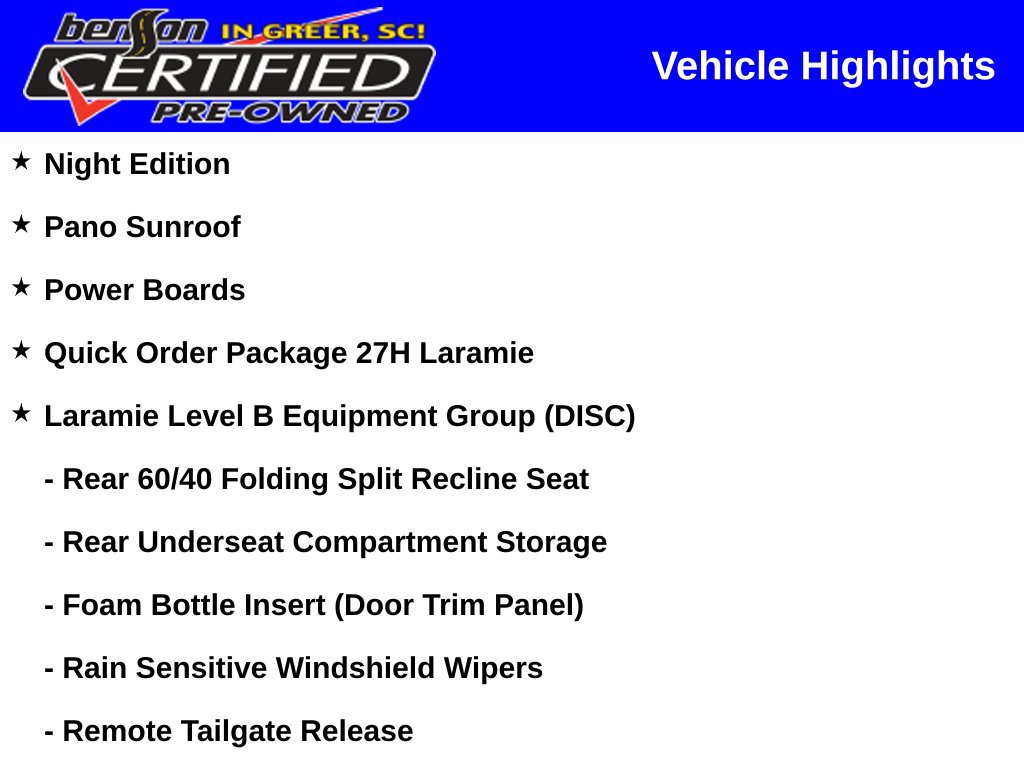 Certified 2022 RAM 1500 Laramie AWD/4WD image 2