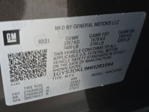 Used 2021 Cadillac Escalade Premium Luxury Platinum image 35