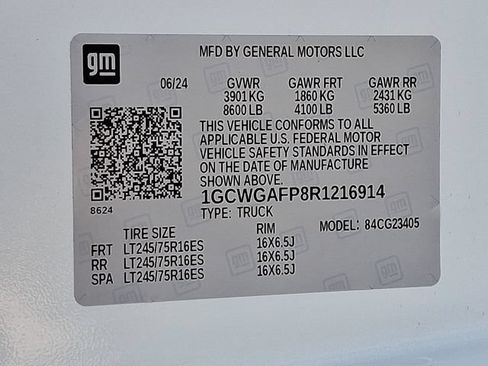 Certified 2024 Chevrolet Express 2500 w/ Driver Convenience Package RWD image 28