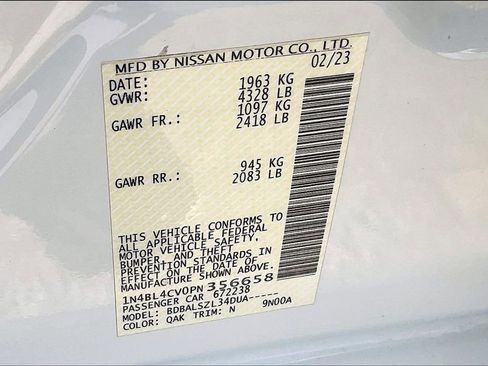 Used 2023 Nissan Altima 2.5 SR image 16