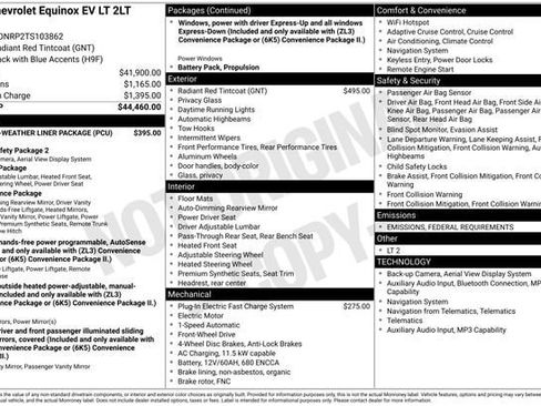 New 2026 Chevrolet Equinox EV LT image 2