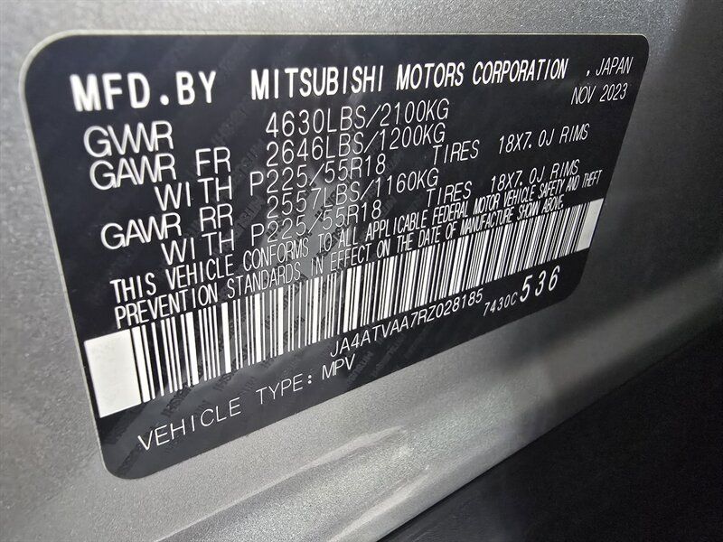 Used 2024 Mitsubishi Eclipse Cross LE AWD/4WD image 30