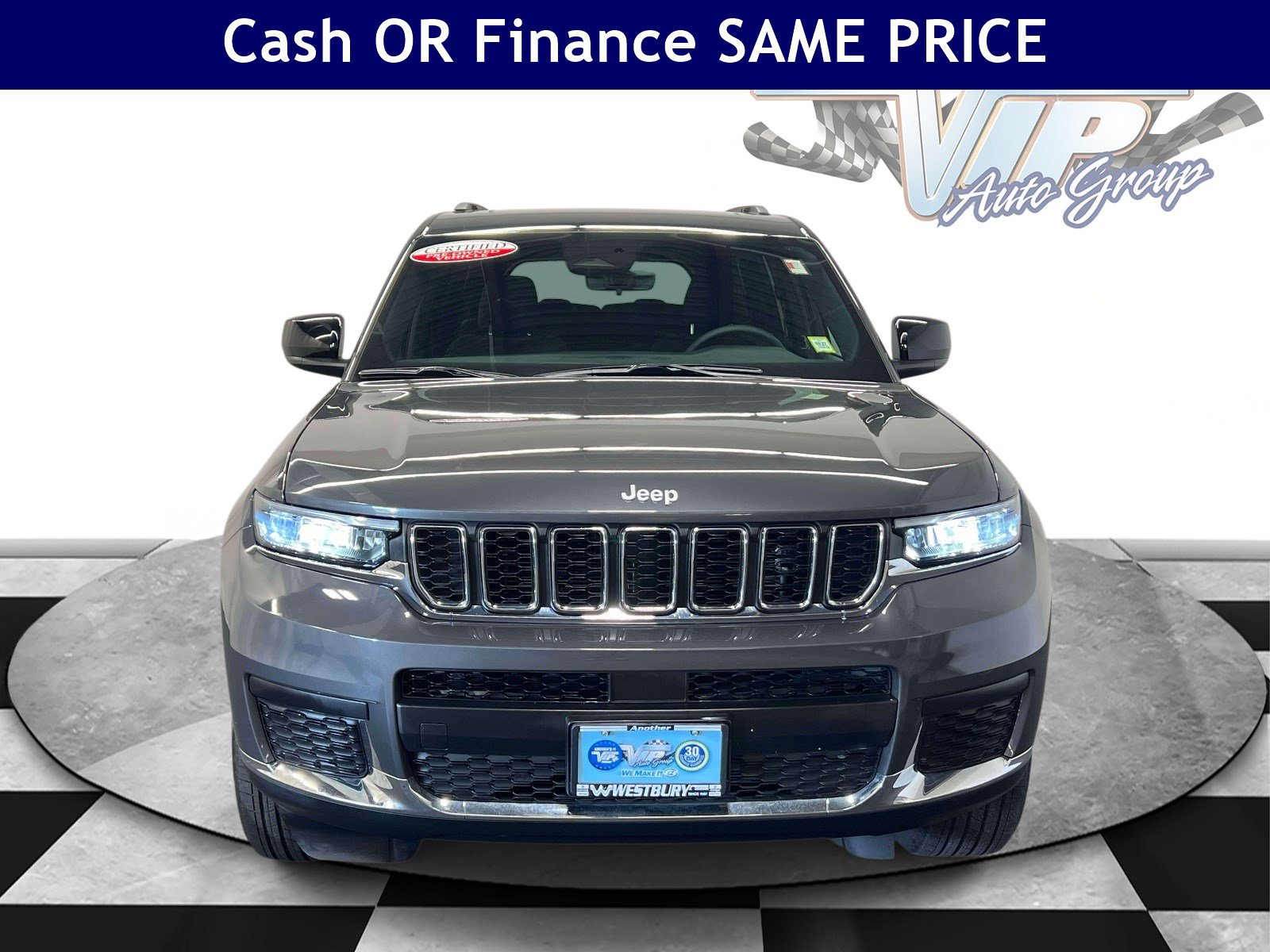 Certified 2025 Jeep Grand Cherokee L Laredo w/ Luxury Tech Group I AWD/4WD image 2