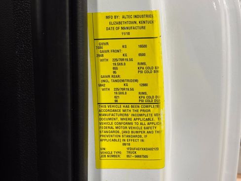 Used 2019 Ford F450 XL w/ Snow Plow Prep Package RWD image 47
