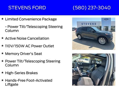 Used 2022 Ford Explorer Limited w/ Hybrid Equipment Group 310A image 18