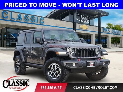 Used 2025 Jeep Wrangler Unlimited Rubicon AWD/4WD image 1