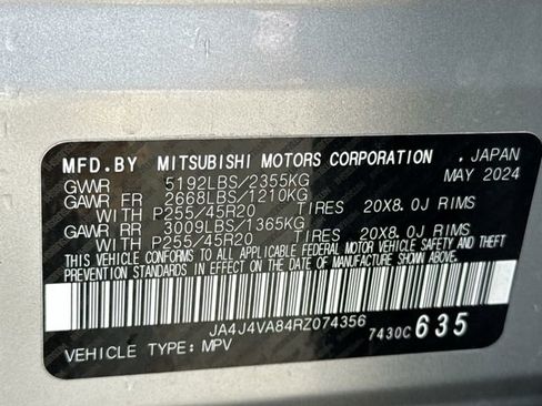 Used 2024 Mitsubishi Outlander SE Black Edition AWD/4WD image 32