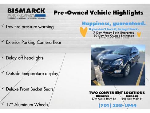 Used 2017 Chevrolet Equinox LT w/ Convenience Package AWD/4WD image 8