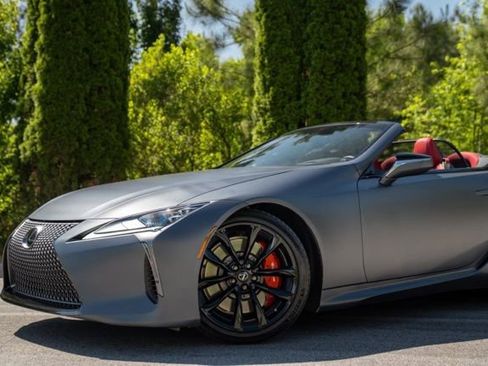 Used 2022 Lexus LC 500 Convertible w/ Touring Package RWD image 3