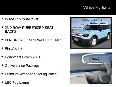 New 2025 Ford Bronco Sport Heritage w/ Convenience Package image 7