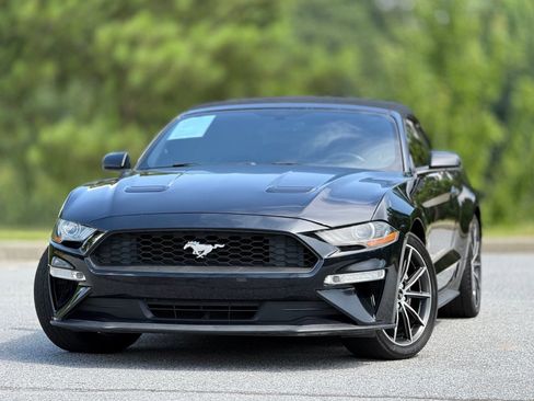 Used 2018 Ford Mustang Convertible w/ Wheel & Stripe Package RWD image 2