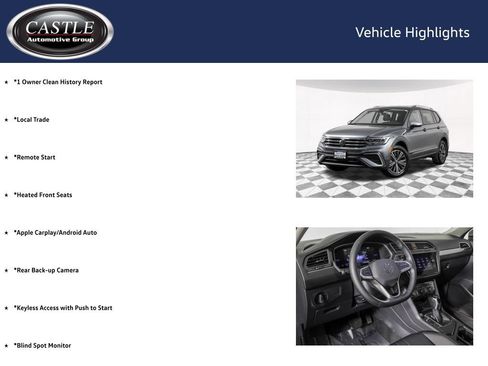 Used 2024 Volkswagen Tiguan Wolfsburg Edition FWD image 3