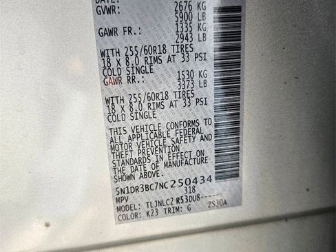 Used 2022 Nissan Pathfinder SV image 12