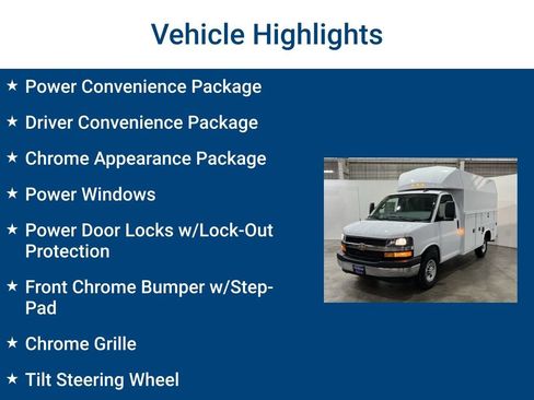 New 2025 Chevrolet Express 3500 w/ Power Convenience Package image 3