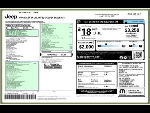 Used 2018 Jeep Wrangler Unlimited Sport image 4