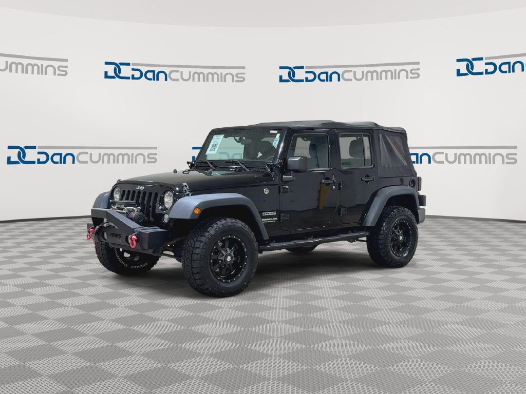 Used 2016 Jeep Wrangler Unlimited Sport w/ Max Tow Package AWD/4WD image 4