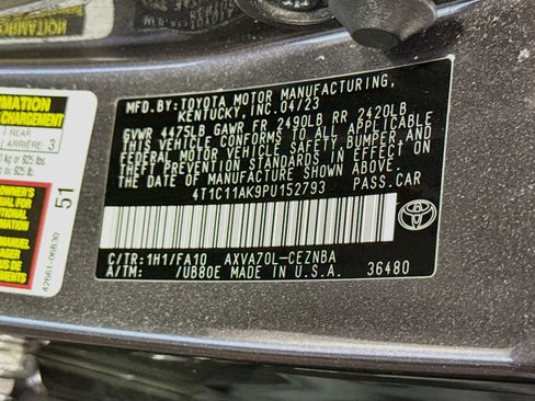 Used 2023 Toyota Camry LE FWD image 39
