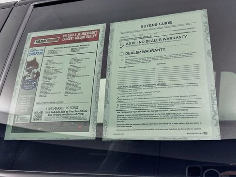 Certified 2023 Jeep Grand Cherokee Altitude AWD/4WD image 16