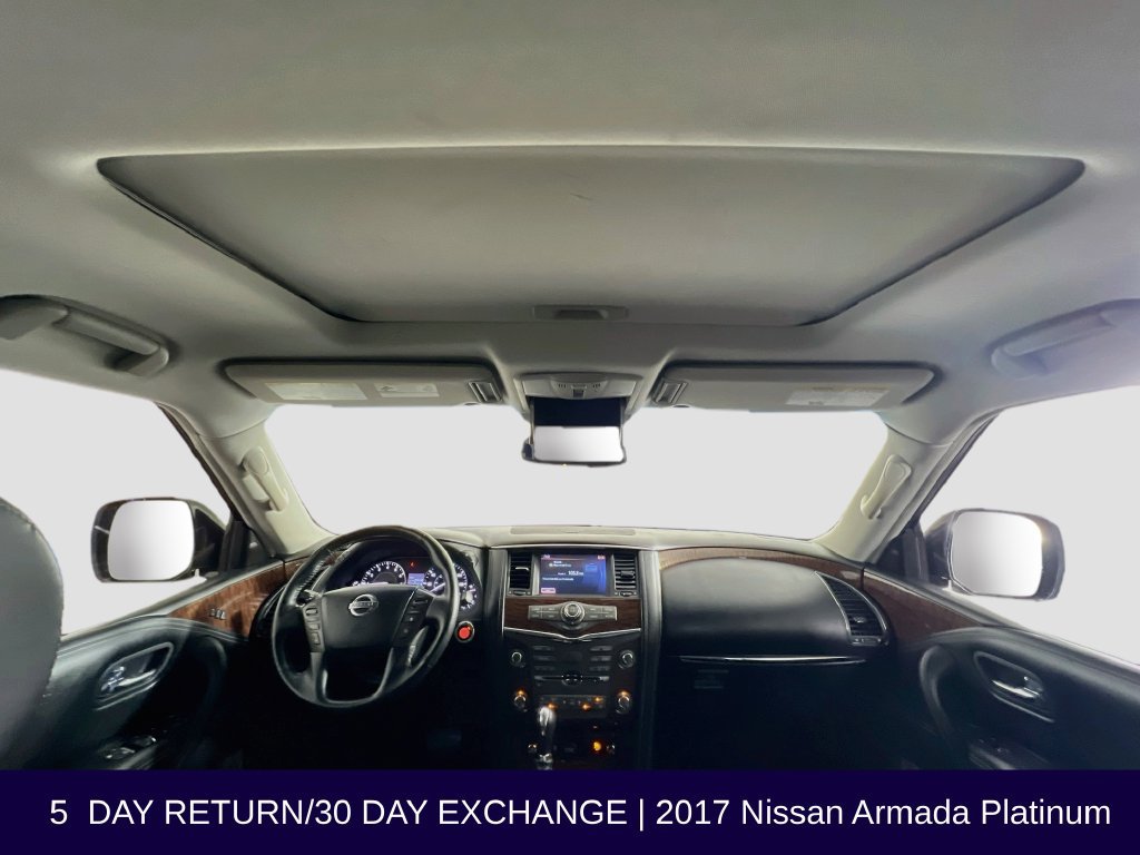 Used 2017 Nissan Armada Platinum w/ Interior Lighting Package AWD/4WD image 46
