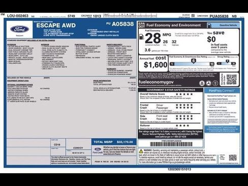 Used 2023 Ford Escape Active image 28
