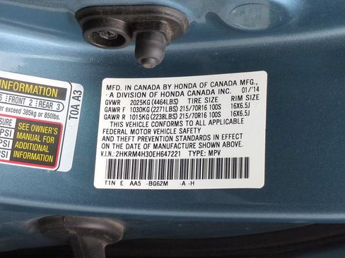 Used 2014 Honda CR-V LX image 22