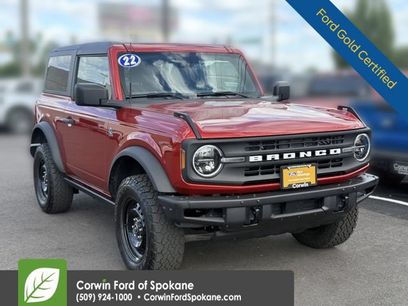 Certified 2022 Ford Bronco Black Diamond