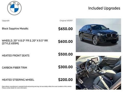 Used 2023 BMW X4 M40i AWD/4WD image 3