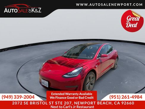 Used 2018 Tesla Model 3 Mid Range RWD image 2