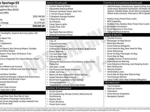 Used 2024 Kia Sportage EX FWD image 11