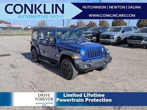 Used 2019 Jeep Wrangler Unlimited Sport image 1
