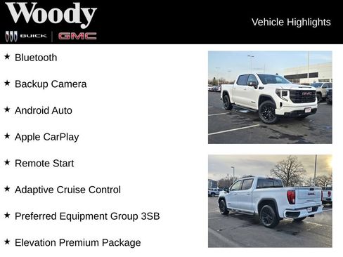 New 2026 GMC Sierra 1500 Elevation w/ Elevation Premium Package AWD/4WD image 3