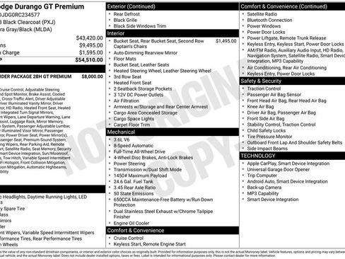 Used 2024 Dodge Durango GT image 43