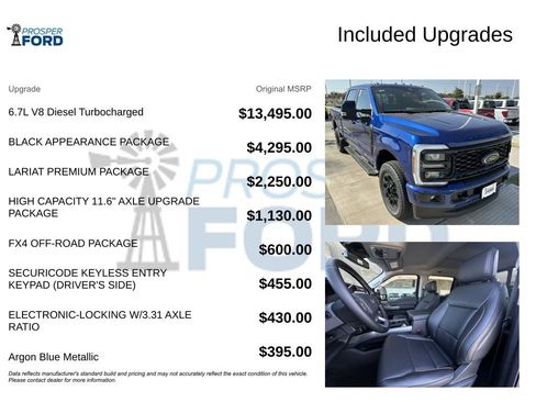 New 2026 Ford F250 Lariat w/ Black Appearance Package image 28