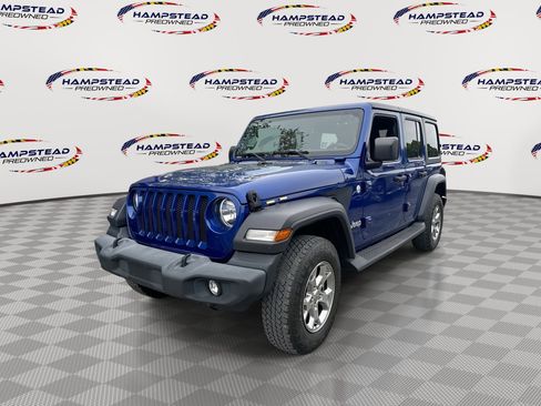 Used 2020 Jeep Wrangler Unlimited Sport AWD/4WD image 1