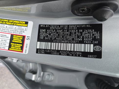 Used 2023 Toyota Camry LE image 36