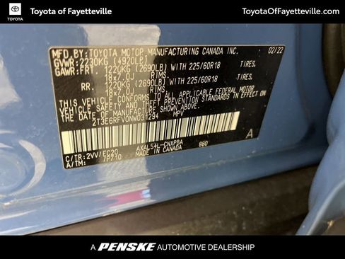 Certified 2022 Toyota RAV4 XSE image 36