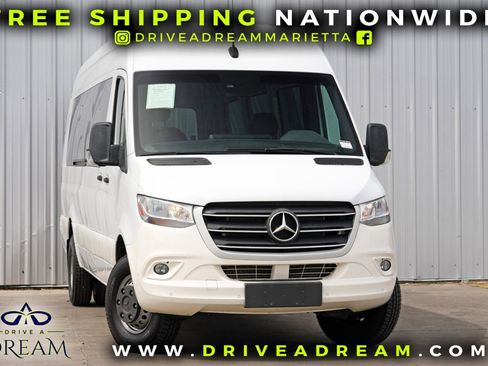 Used 2020 Mercedes-Benz Sprinter 3500 w/ Windows All Around Package image 2