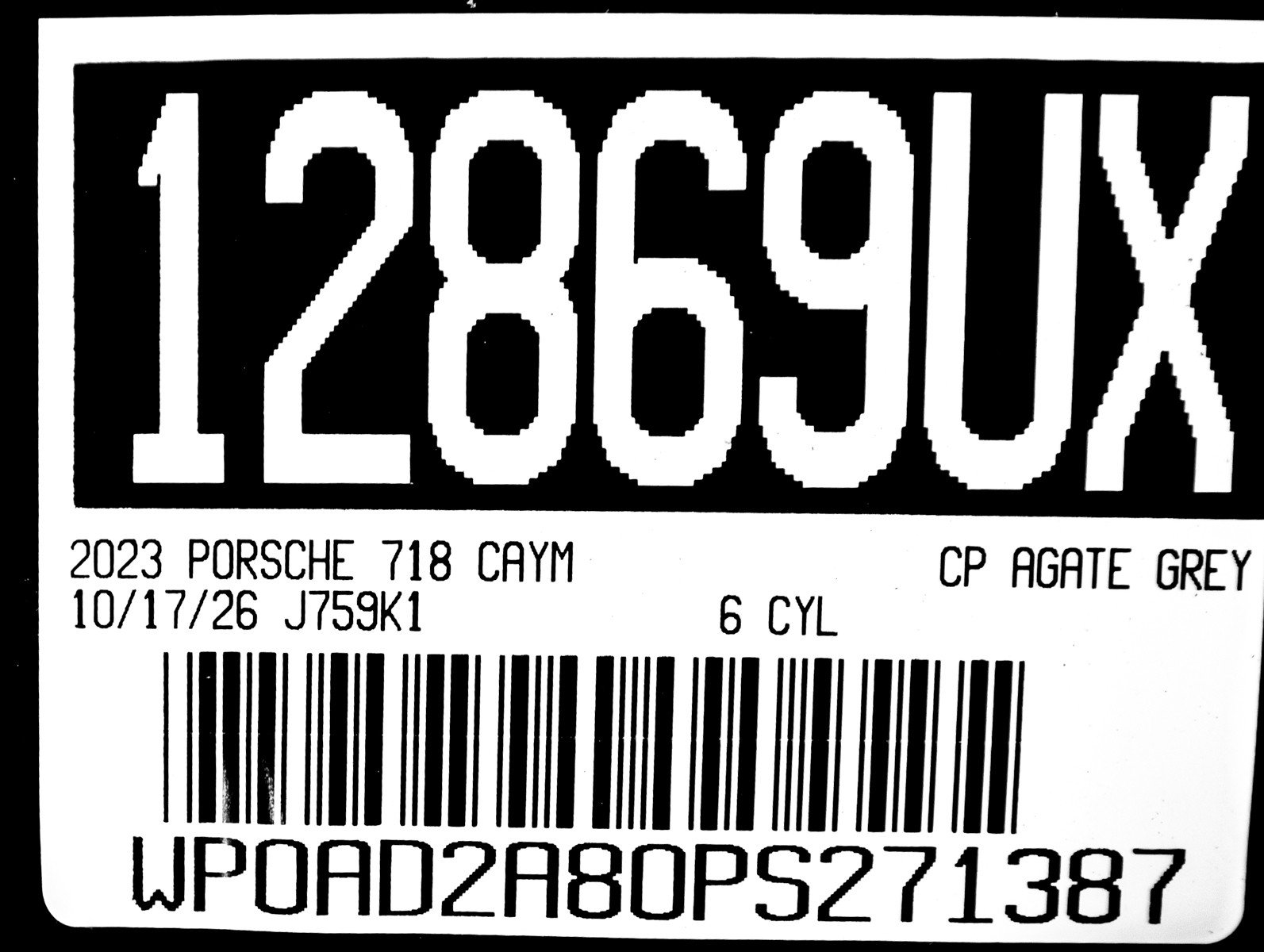 Certified 2023 Porsche 718 Cayman GTS RWD image 34