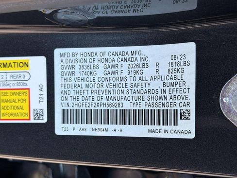Used 2023 Honda Civic LX image 20