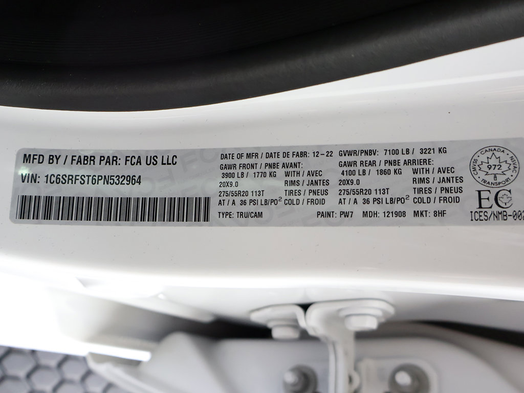 Used 2023 RAM 1500 Limited w/ Body-Colour Bumper Group AWD/4WD image 54
