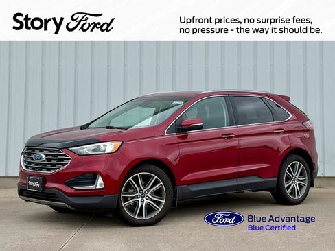 Used 2019 Ford Edge Titanium w/ Cold Weather Package FWD image 1