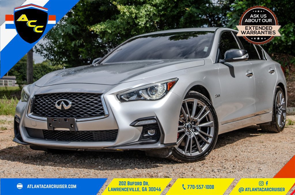 Used 2019 INFINITI Q50 Red Sport 400 AWD/4WD image 1