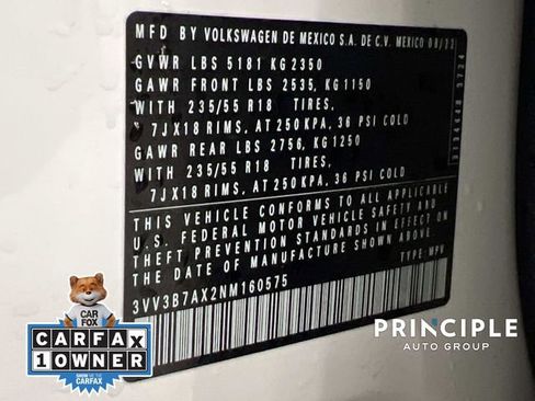 Used 2022 Volkswagen Tiguan SE image 35